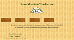 Desktop Screenshot of greenmountainwoodcarvers.org